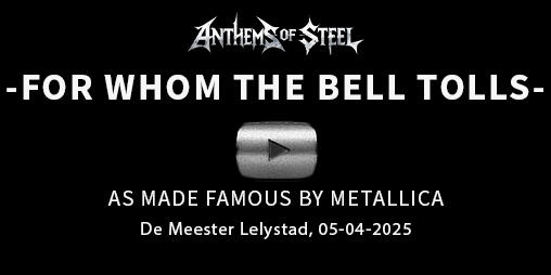 Videobutton For whom the bell tolls Link naar Fow whom the Bell tolls op Youtube